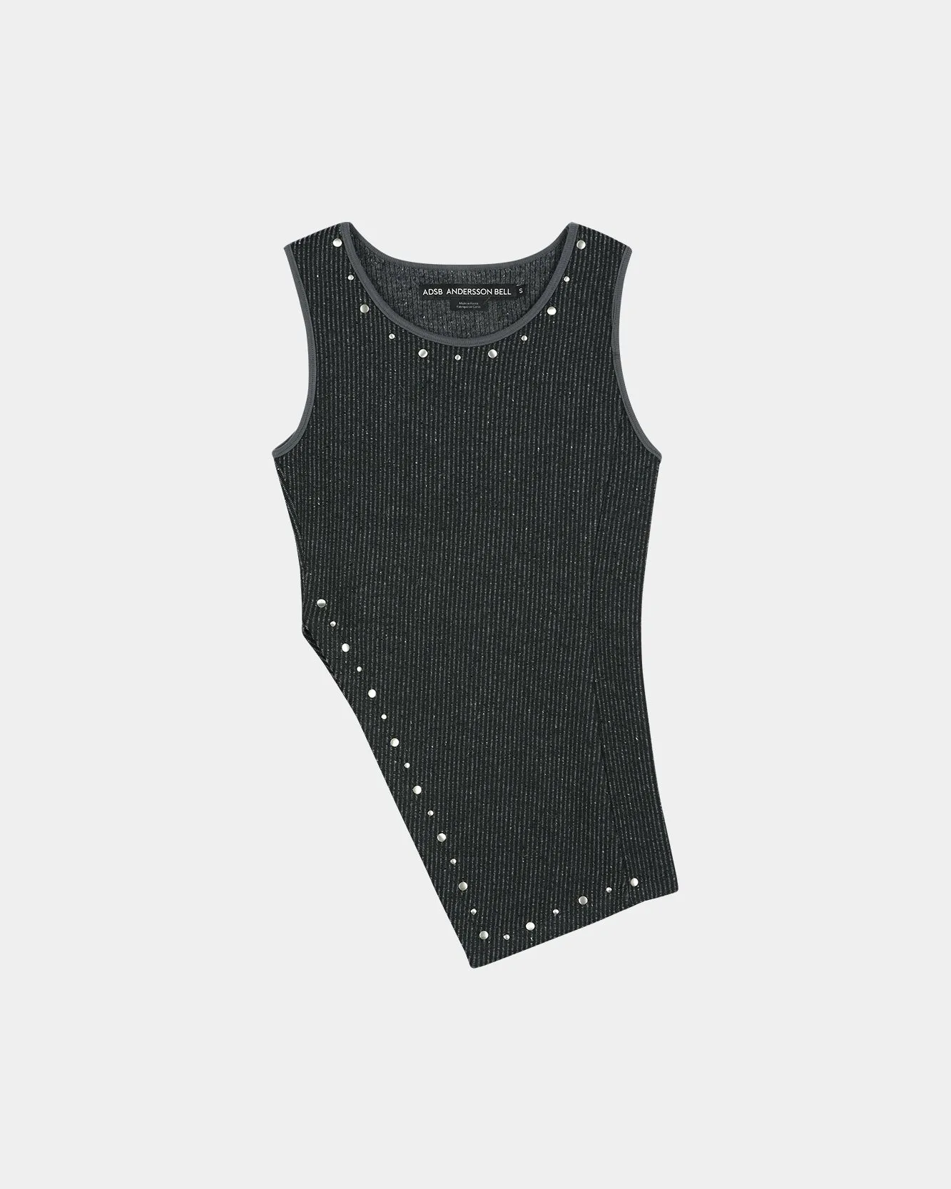HOT-FIX TANK TOP atb1504w(CHARCOAL) sold by Andersson Bell product image thumbnail 2