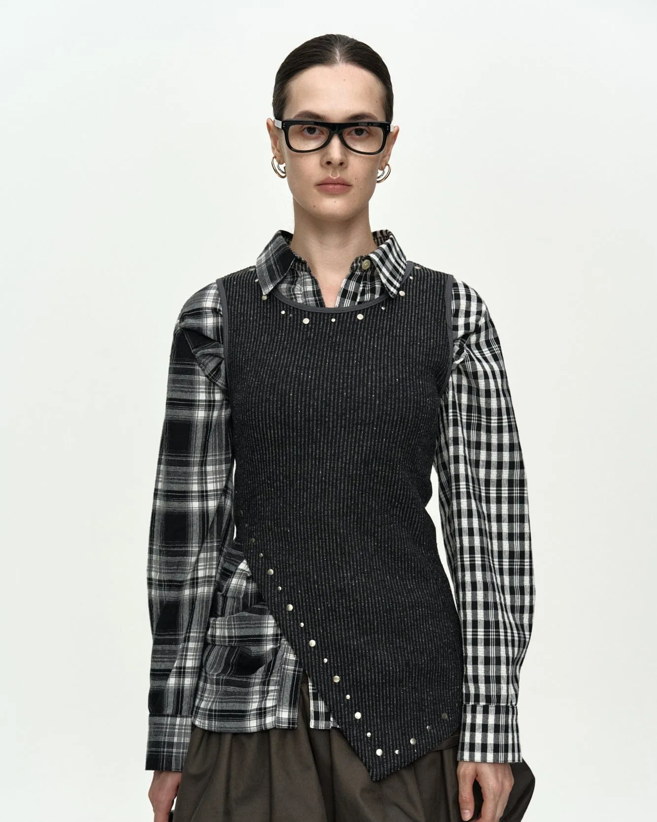 HOT-FIX TANK TOP atb1504w(CHARCOAL) sold by Andersson Bell product image thumbnail 4