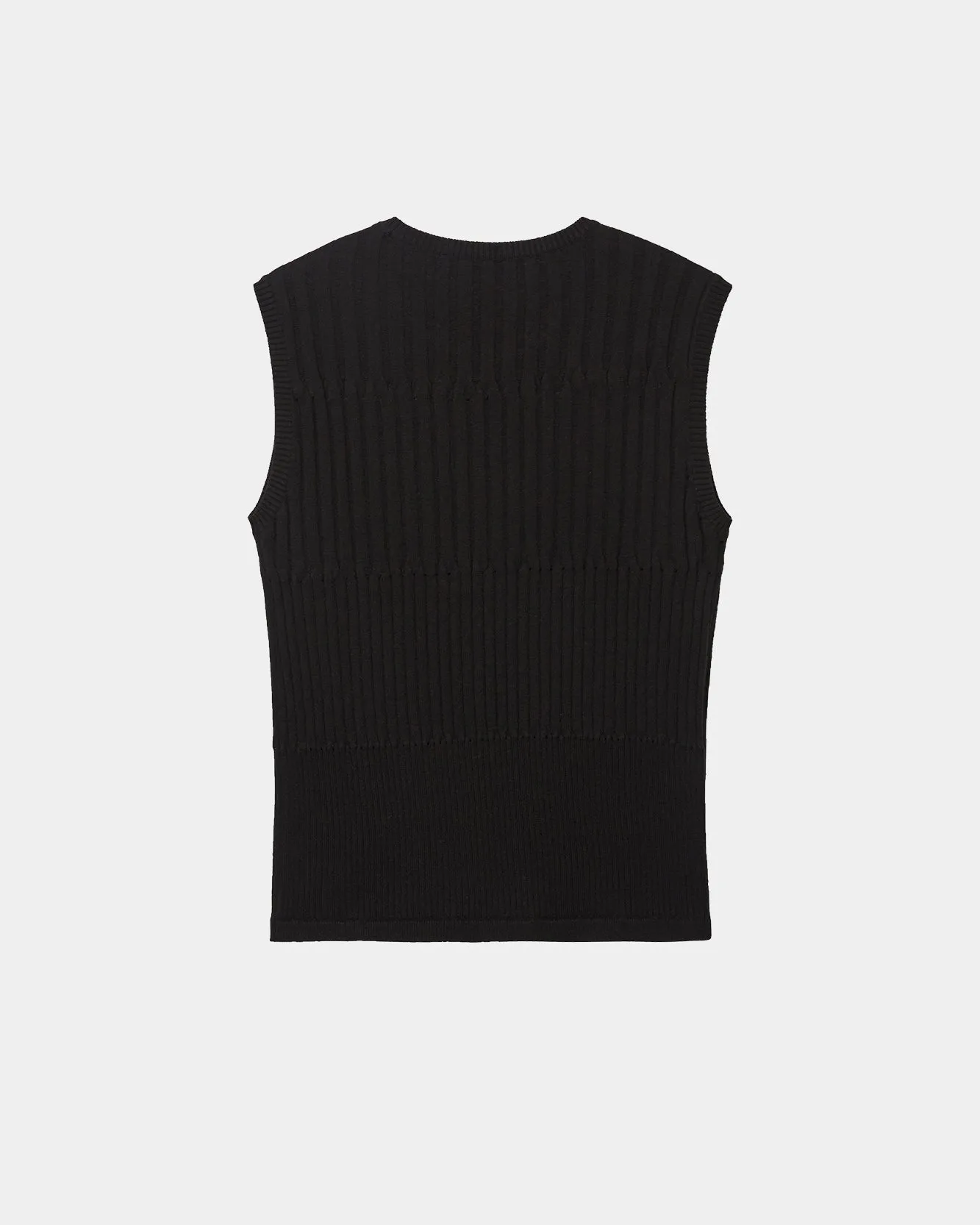 FORD KNIT SLEEVELESS atb1535m(BLACK) sold by Andersson Bell product image thumbnail 3