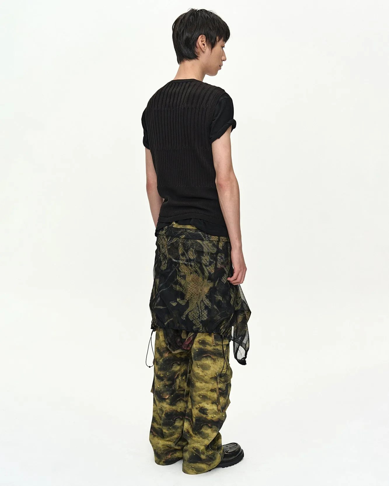 FORD KNIT SLEEVELESS atb1535m(BLACK) sold by Andersson Bell product image thumbnail 4