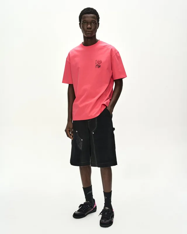 (ESSENTIAL) UNISEX ARCHIVE T-SHIRT atb1422u(PINK) made by Andersson Bell