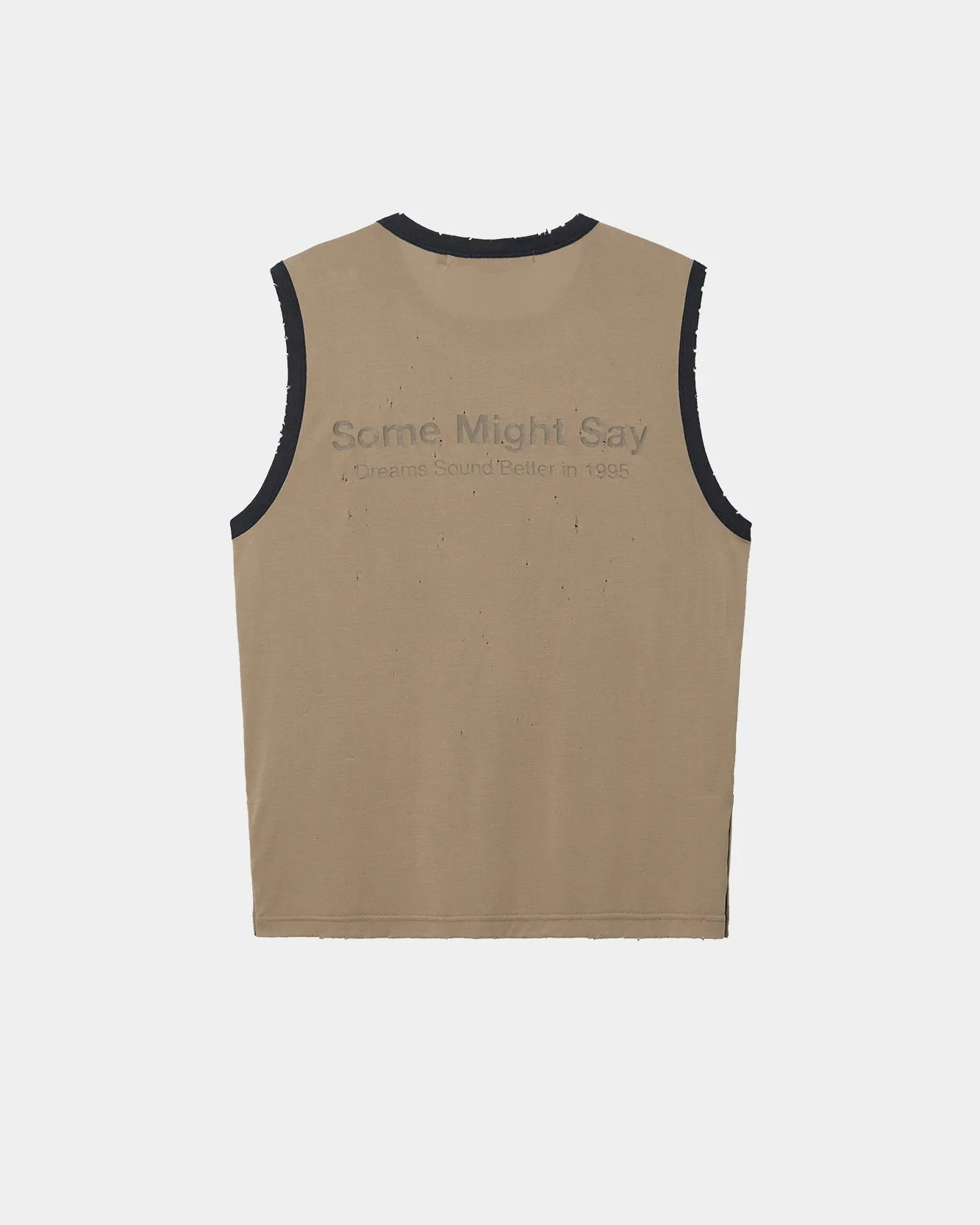 BRIT DAMAGED SLEEVELESS atb1544m(BEIGE) sold by Andersson Bell product image thumbnail 3
