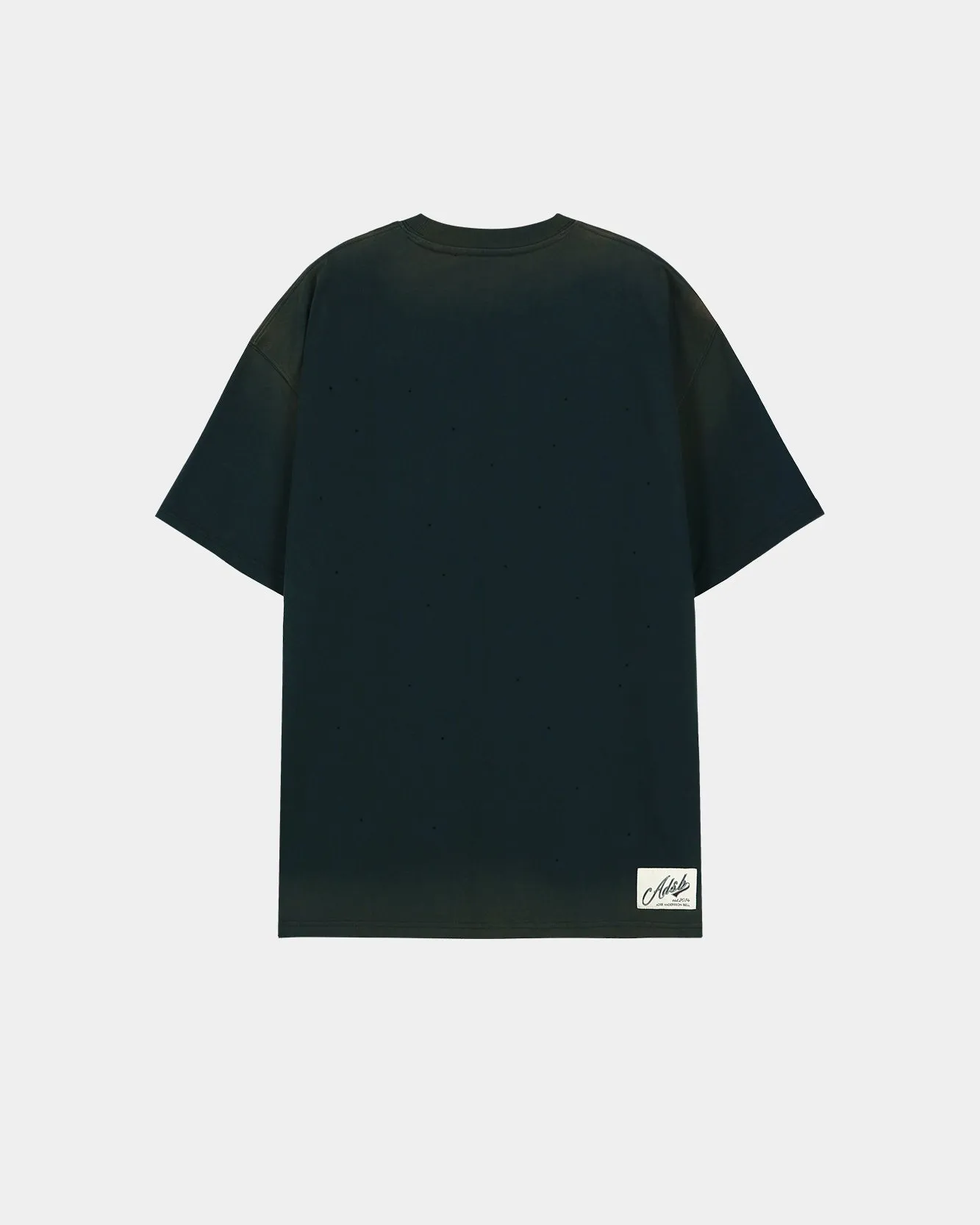 GRADIENT DAMAGE WASHED T-SHIRT atb1440m(NAVY) sold by Andersson Bell product image thumbnail 3
