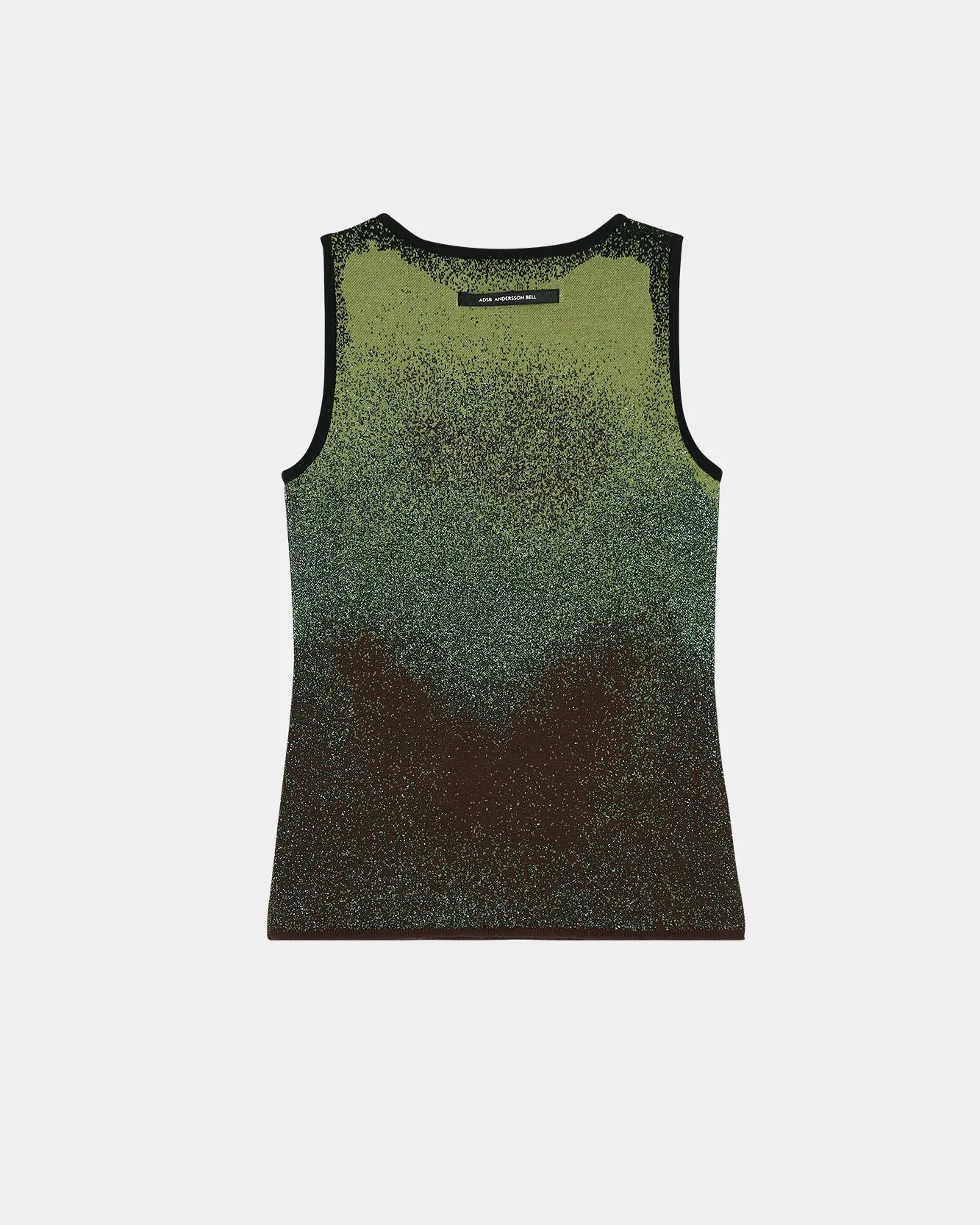 AIRBRUSH LOVE TANK TOP atb1477w(GREEN) sold by Andersson Bell product image thumbnail 3