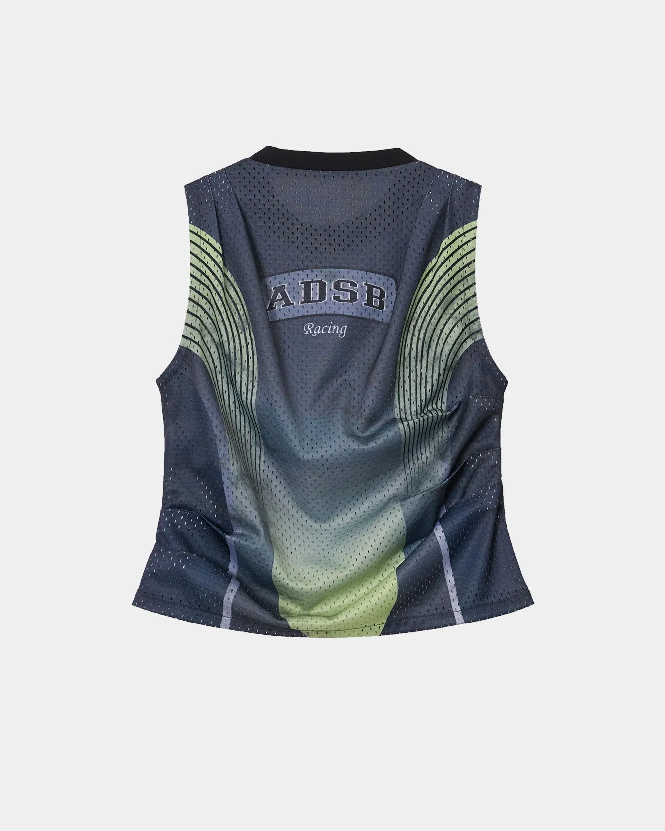 RACING REWORKED SLEEVELESS atb1575w(GREEN/BLACK) sold by Andersson Bell product image thumbnail 3