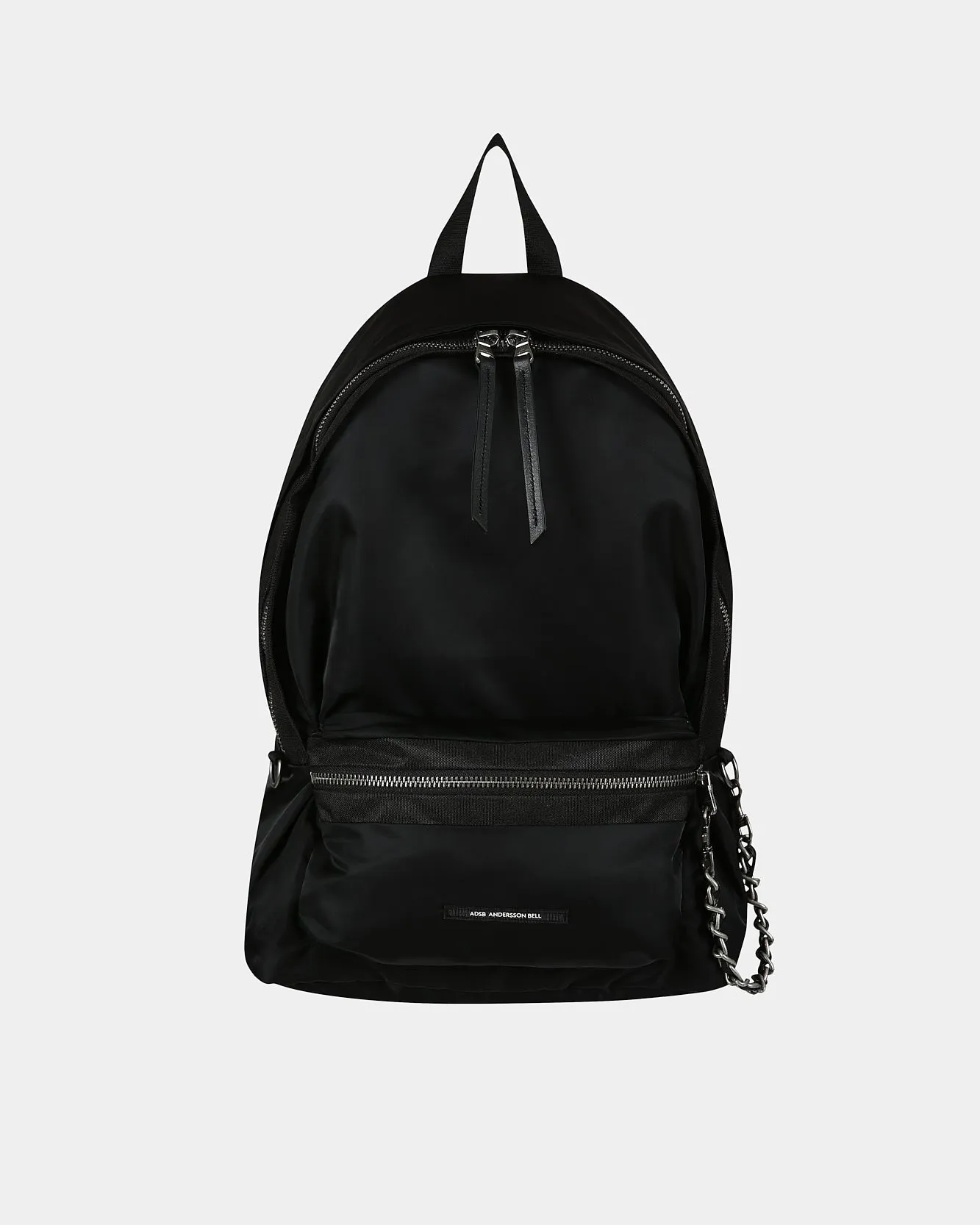 UNISEX URBAN NYLON CHAIN BACKPACK aaa561u(BLACK) sold by Andersson Bell product image thumbnail 3