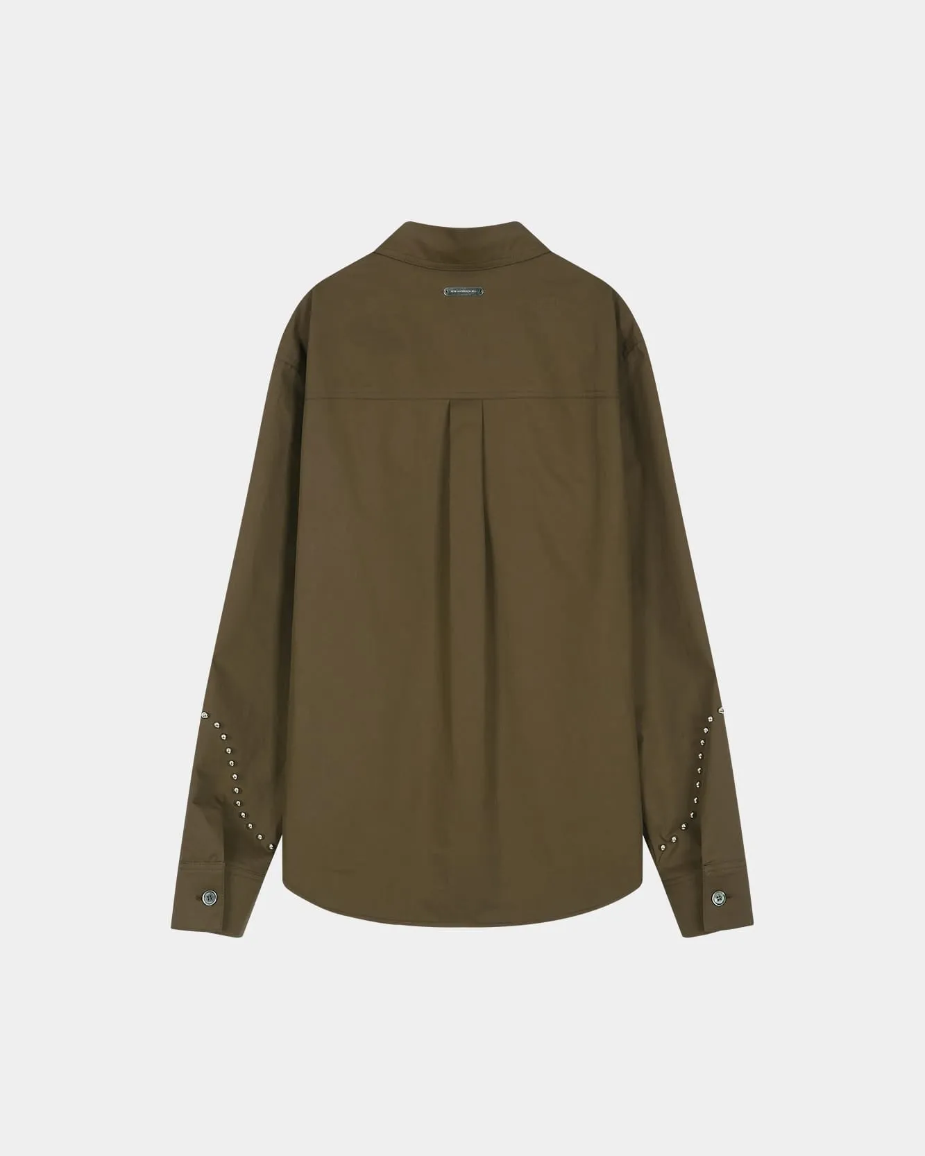 ROGHEN STUDDED SHIRT (BROWN) sold by Andersson Bell product image thumbnail 3