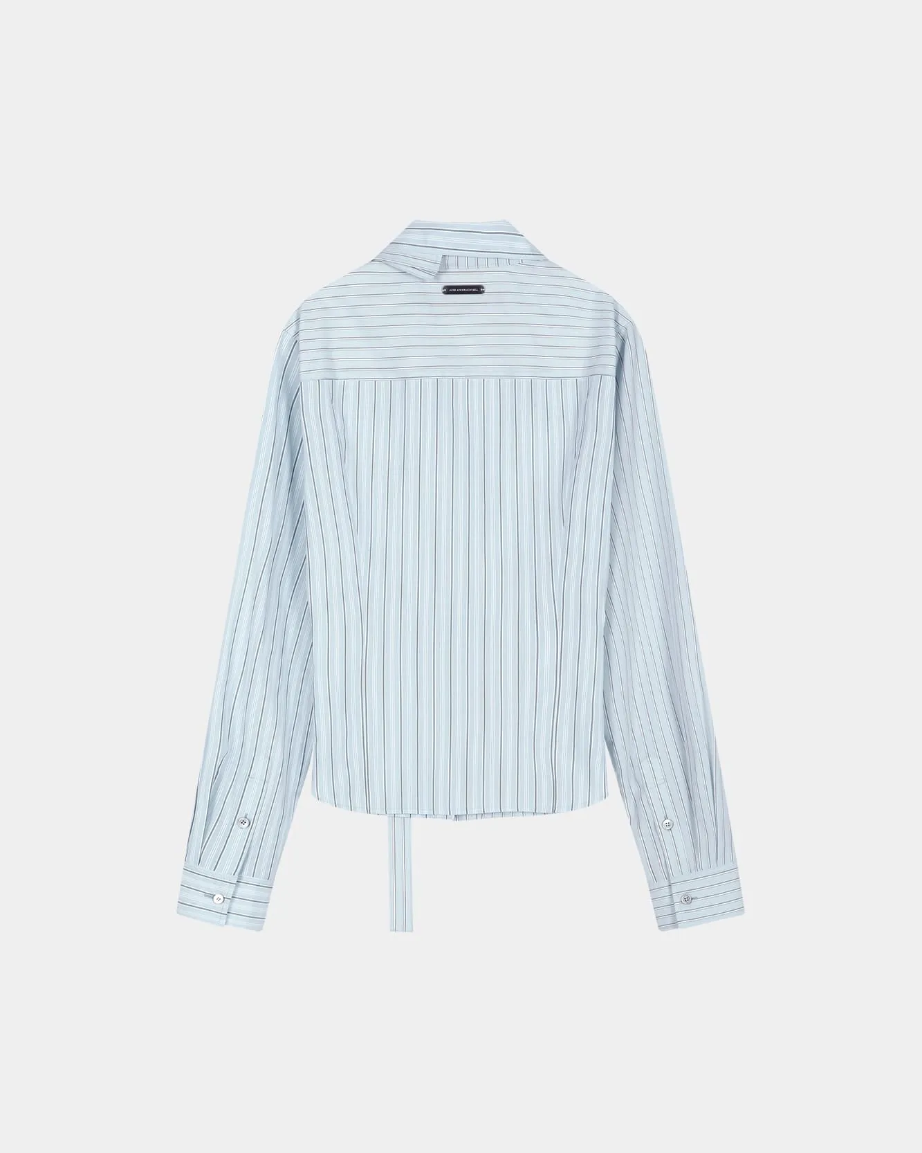 SPLIT-STRIPE CONTOUR SHIRT (BLUE) sold by Andersson Bell product image thumbnail 3