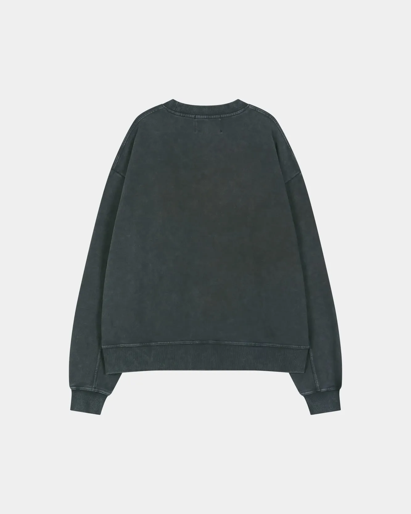 (ESSENTIAL) UNISEX HEART FIX SWEATSHIRT (CHARCOAL) sold by Andersson Bell product image thumbnail 3