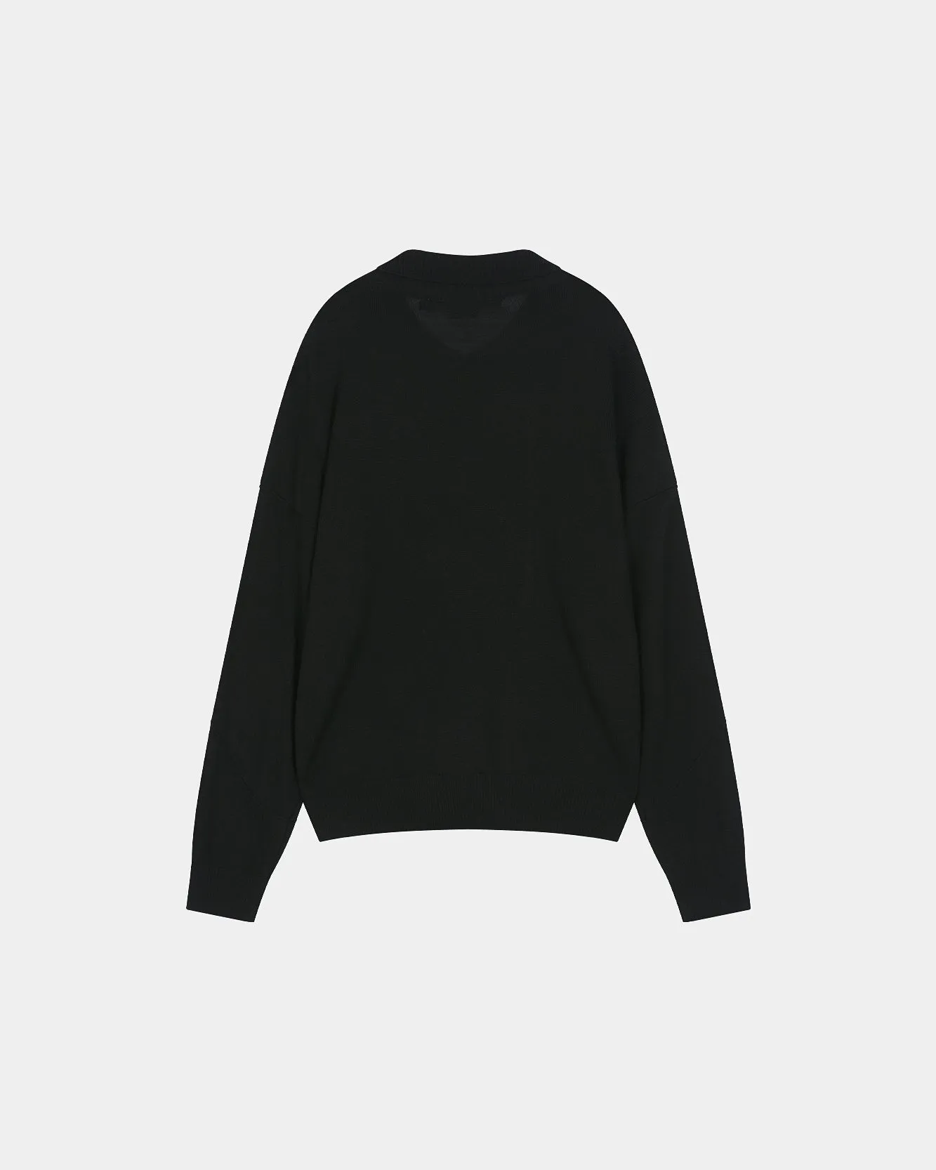 BIG POCKET POLO SWEATER (BLACK) sold by Andersson Bell product image thumbnail 3