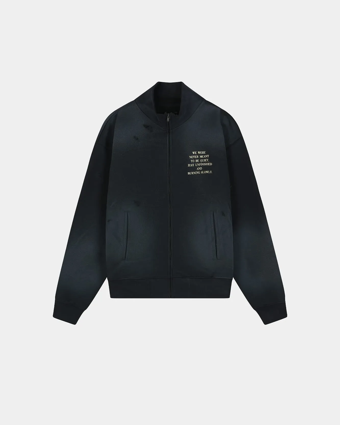 FRAME 001 HIGH-NECK ZIP UP (CHARCOAL) sold by Andersson Bell product image thumbnail 2
