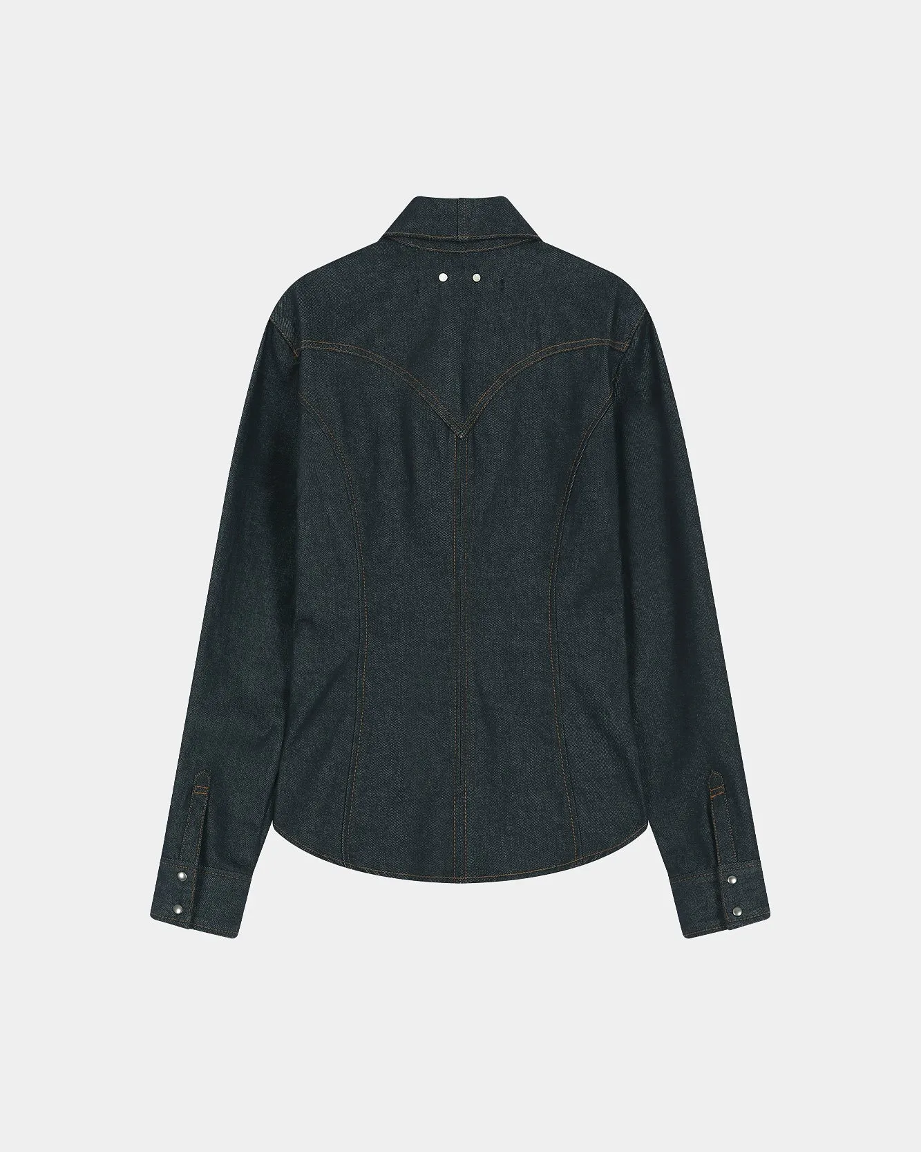 WESTERN PATCHED SHIRT (INDIGO) sold by Andersson Bell product image thumbnail 3