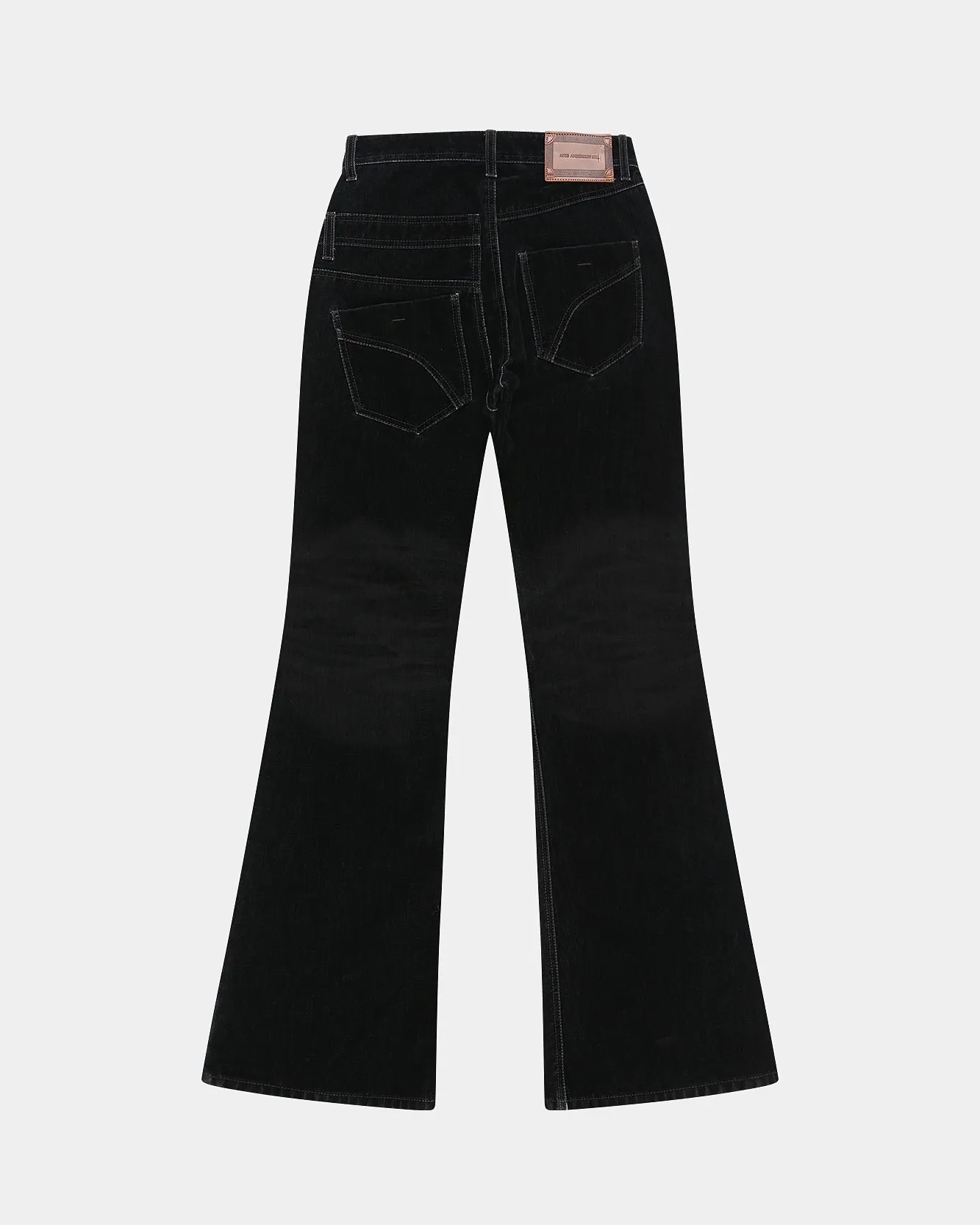ASYMMETRIC LAYERED BOOTCUT PANTS (BLACK) sold by Andersson Bell product image thumbnail 3