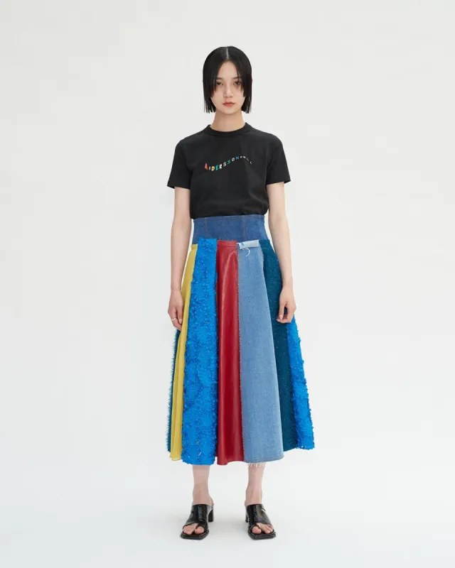 RAINBOW FLOW T-SHIRTS atb697w(BLACK) sold by Andersson Bell