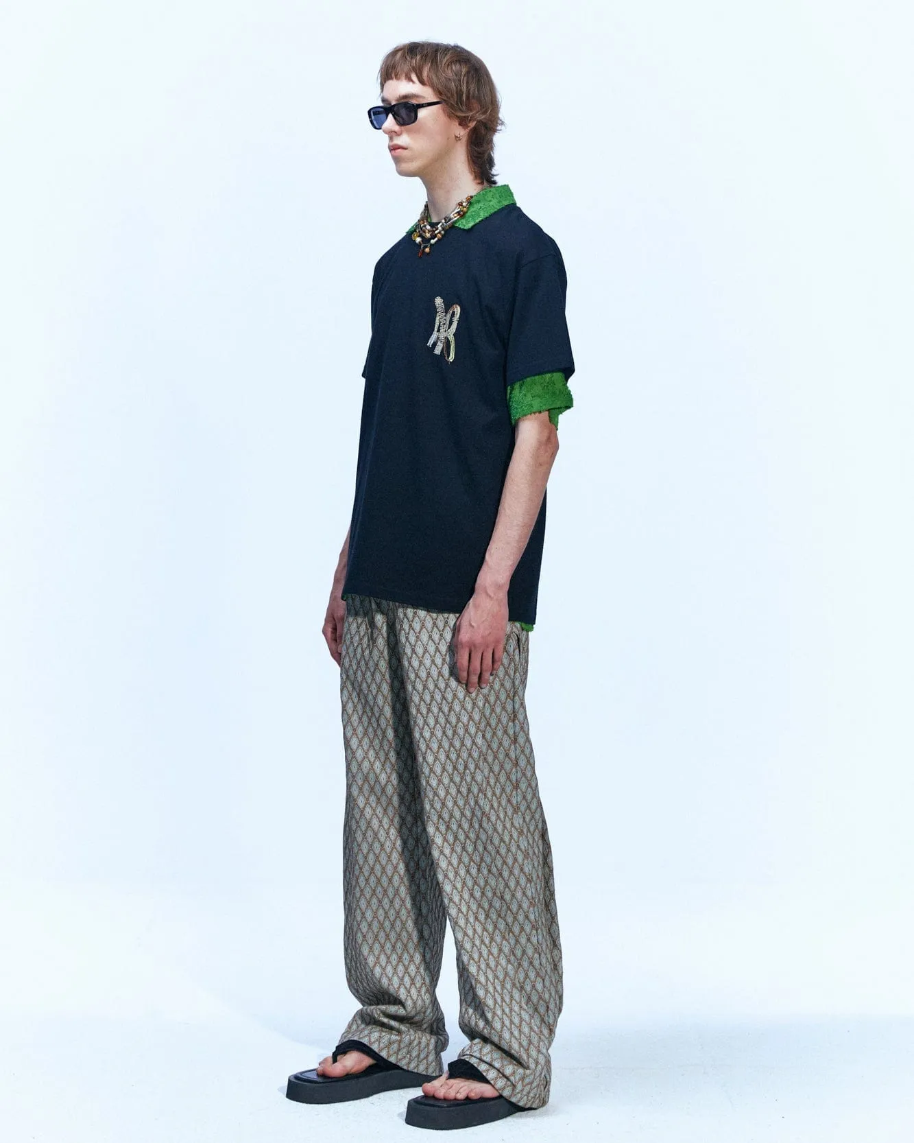 (ESSENTIAL) UNISEX NEW AB PRINT T-SHIRTS atb897u(BLACK) sold by Andersson Bell product image thumbnail 5