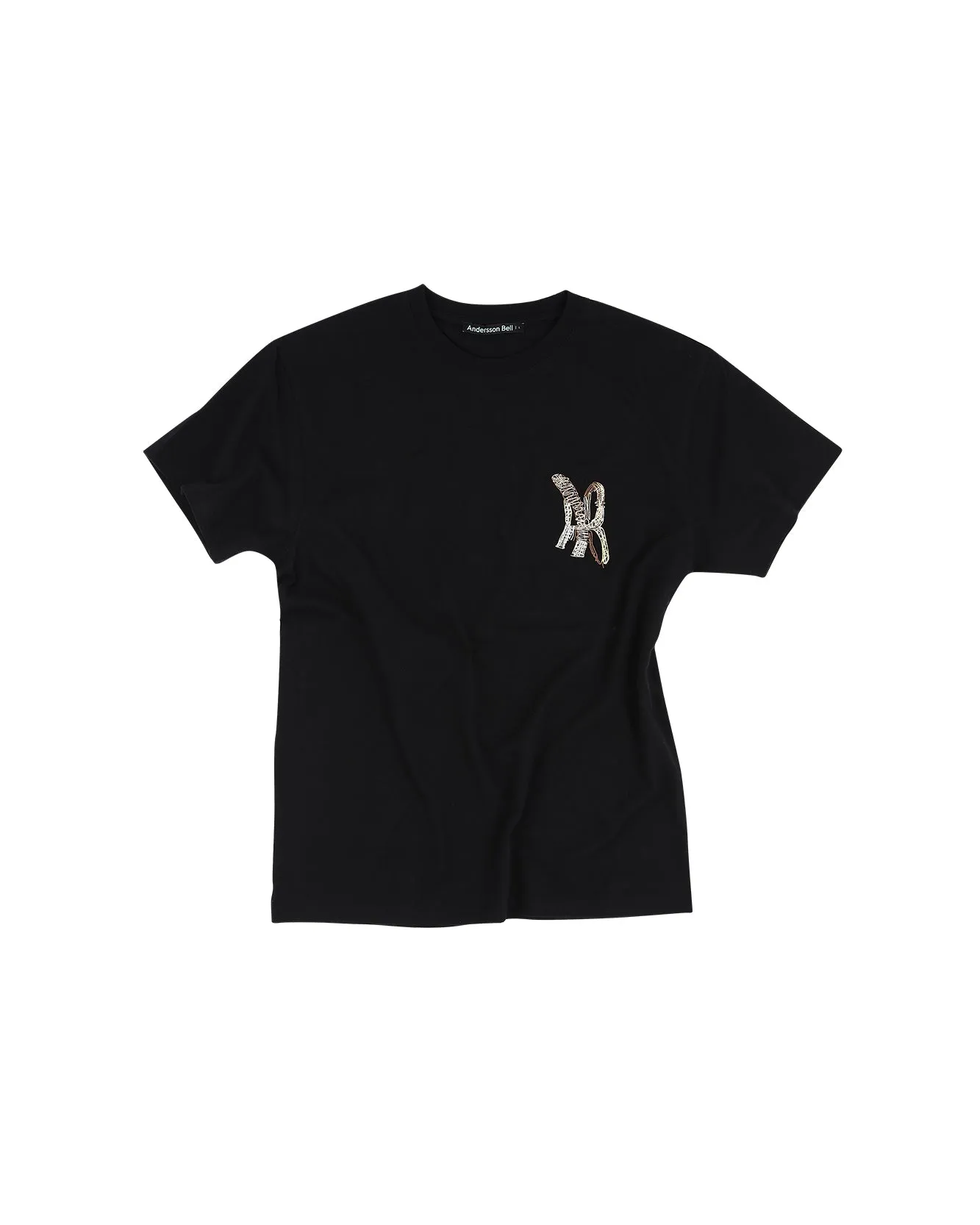 (ESSENTIAL) UNISEX NEW AB PRINT T-SHIRTS atb897u(BLACK) sold by Andersson Bell product image thumbnail 2