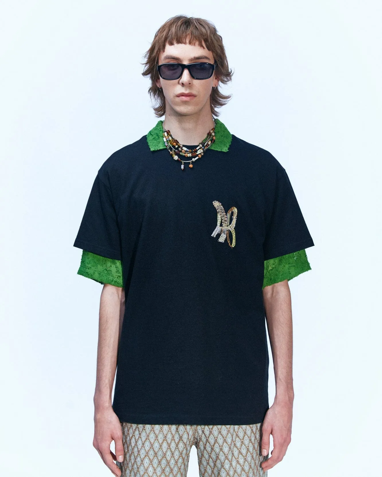 (ESSENTIAL) UNISEX NEW AB PRINT T-SHIRTS atb897u(BLACK) sold by Andersson Bell product image thumbnail 4