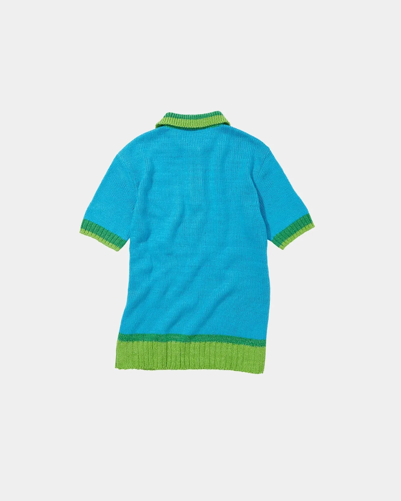 PORTELA ARGYLE OVERSIZED COLLAR KNIT atb768w(BLUE) sold by Andersson Bell product image thumbnail 3