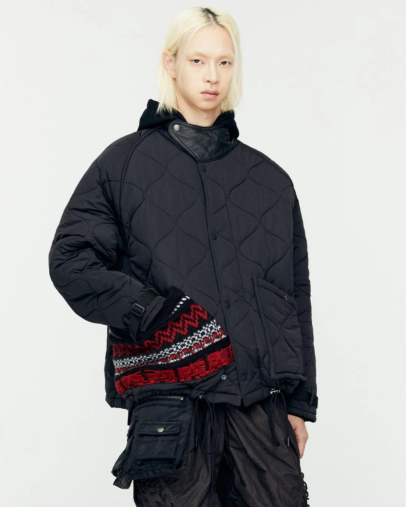 3WAY POCKET BAG aaa414m(BLACK) sold by Andersson Bell product image thumbnail 5