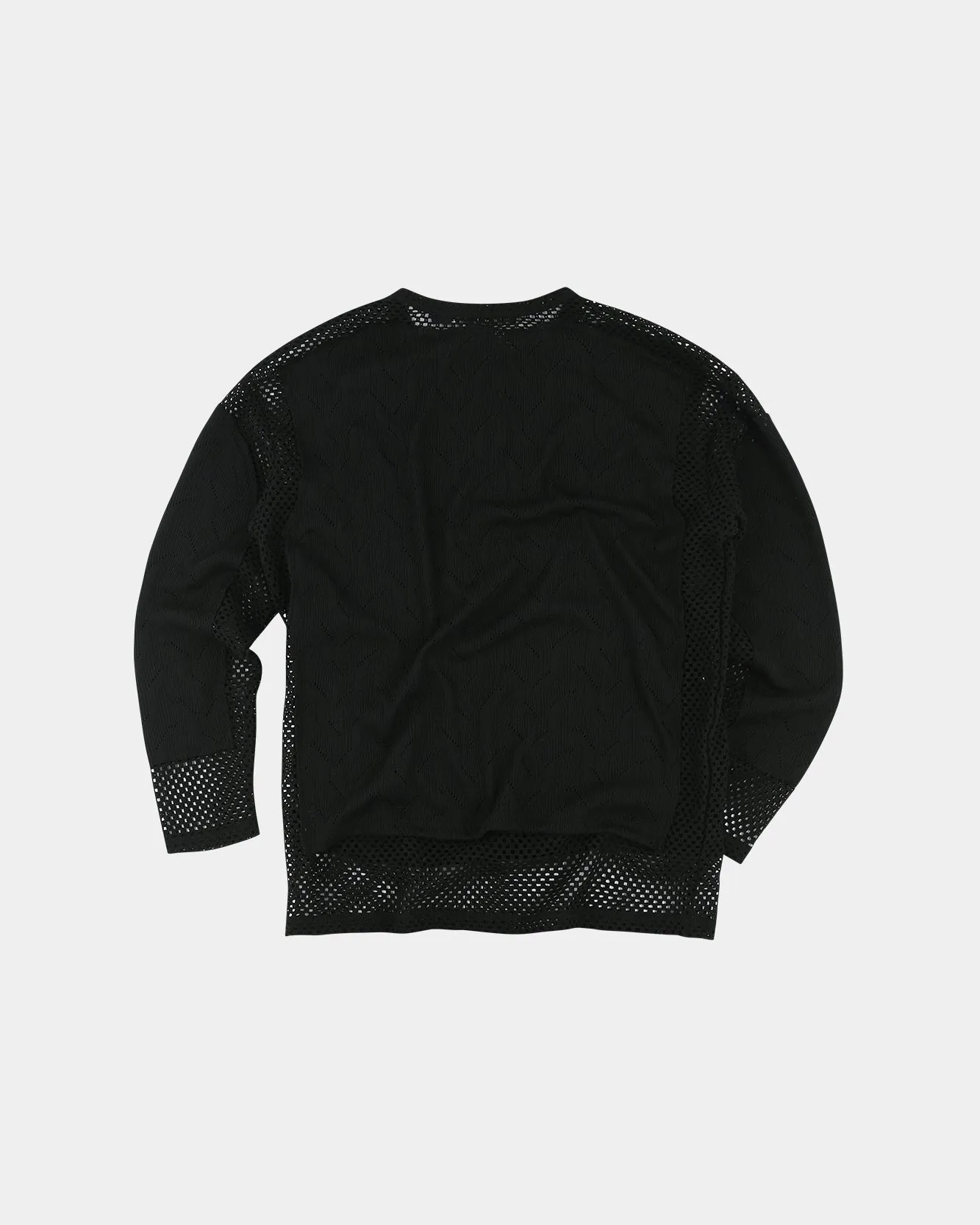 LAYERED CREW-NECK SWEATER atb1151m(BLACK) sold by Andersson Bell product image thumbnail 3