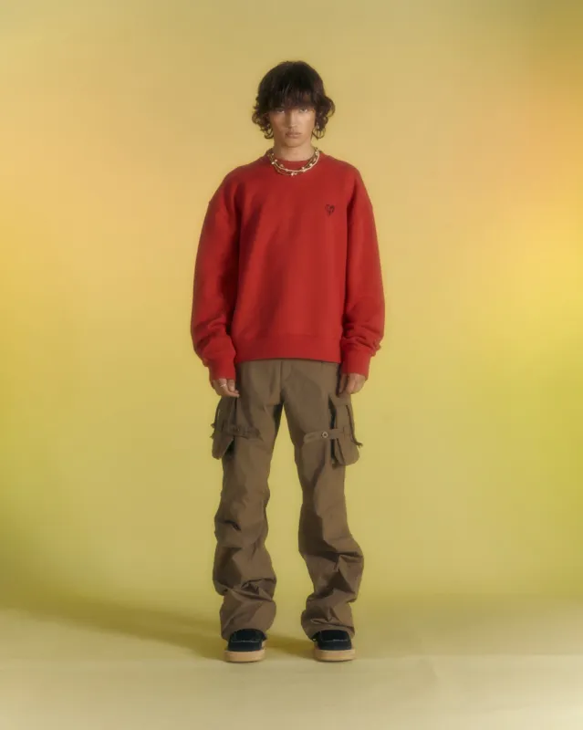 (ESSENTIAL) UNISEX ADSB HEART SWEATSHIRTS atb1039u(RED) sold by Andersson Bell