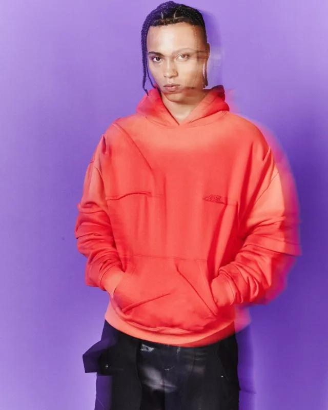 MARDRO GRADIENT HOODIE atb1080m(TANGERINE) sold by Andersson Bell