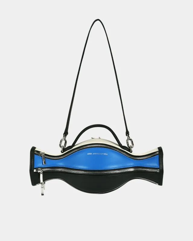 MEDIUM TRIPLE VASO BAG aaa396w(BLUE) made by Andersson Bell