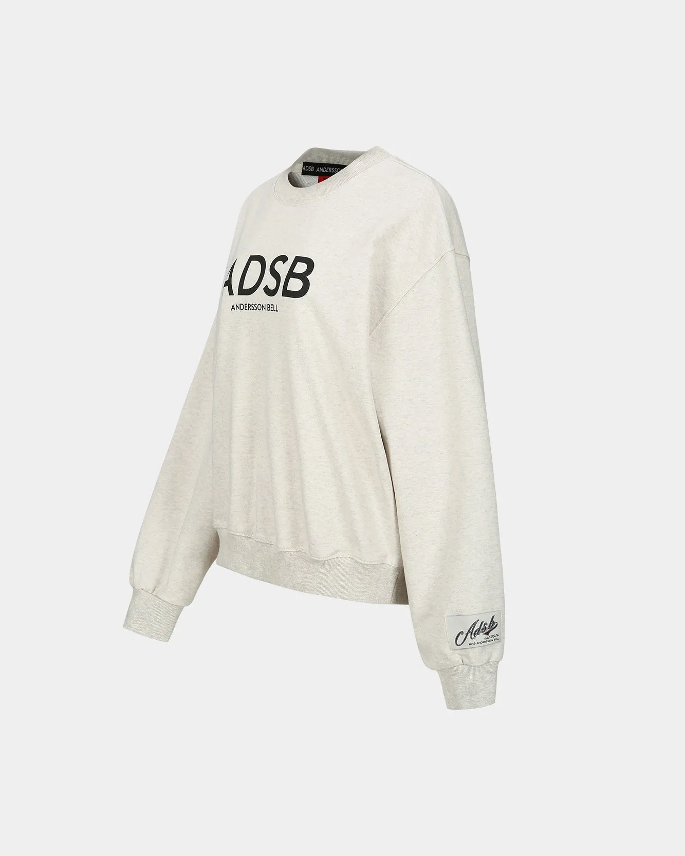 (WOMEN) ADSB BIG LOGO SWEATSHIRTS atb1302w(OATMEAL) sold by Andersson Bell product image thumbnail 2