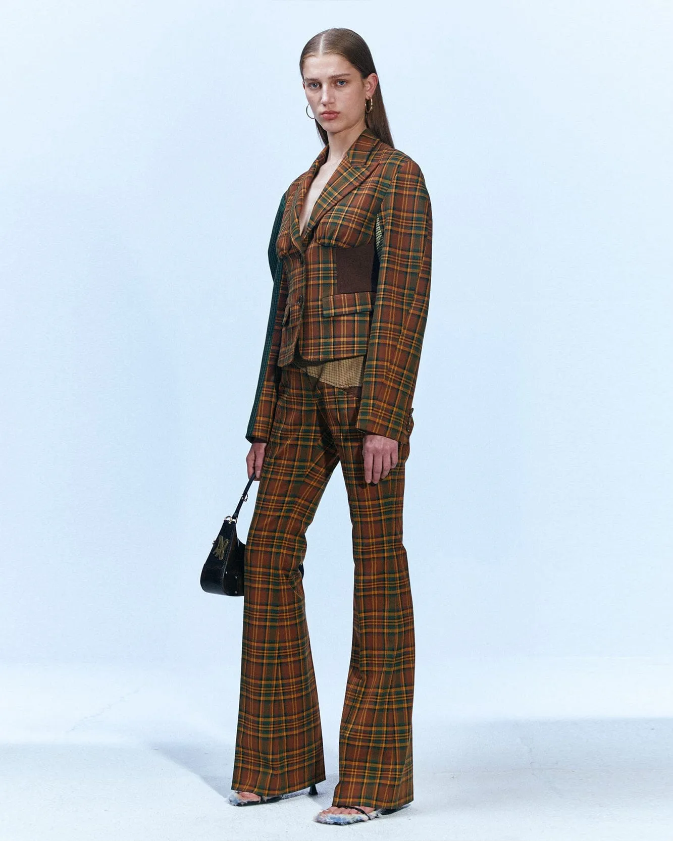 MIKA PUFF SLEEVE JACKET awa518w(BROWN) sold by Andersson Bell product image thumbnail 4