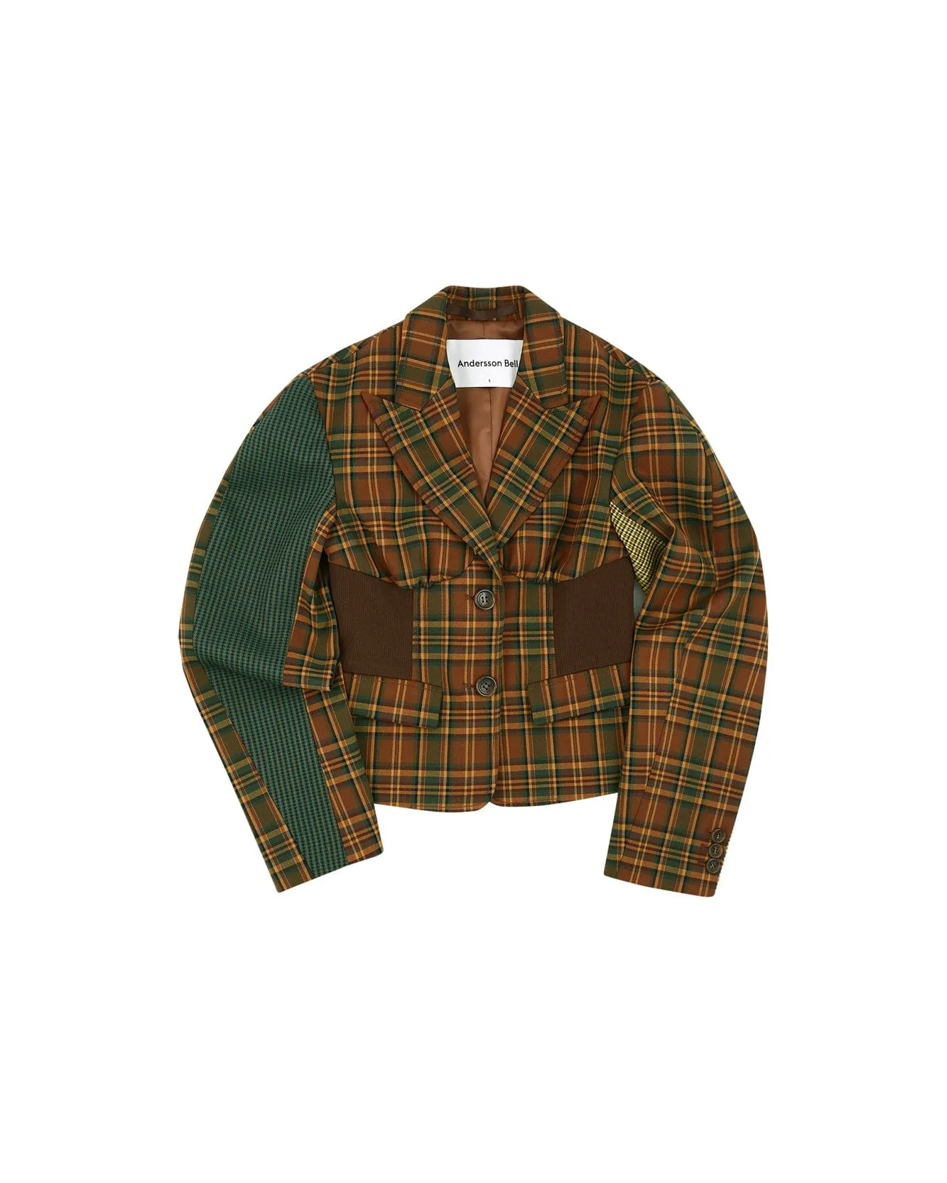 MIKA PUFF SLEEVE JACKET awa518w(BROWN) sold by Andersson Bell product image thumbnail 2