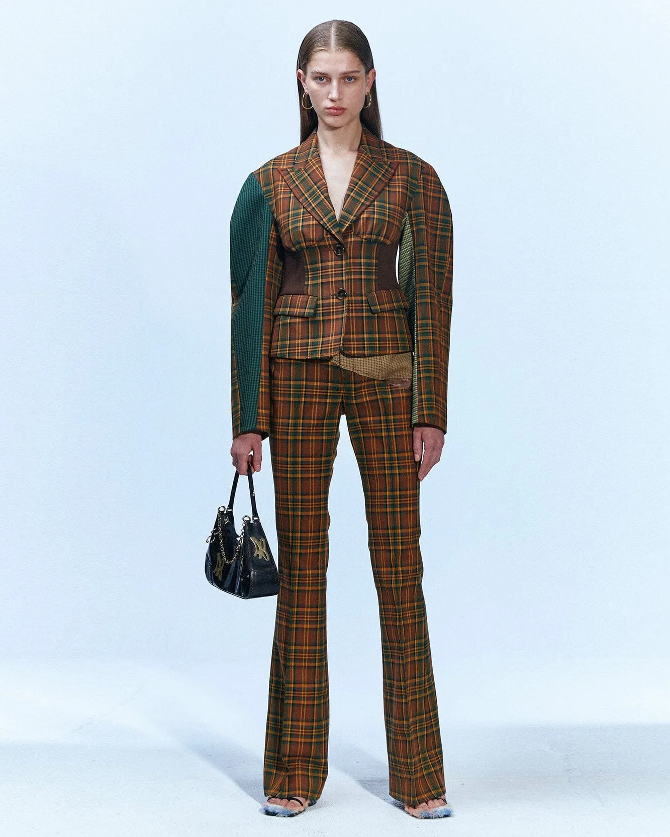 MIKA PUFF SLEEVE JACKET awa518w(BROWN) sold by Andersson Bell