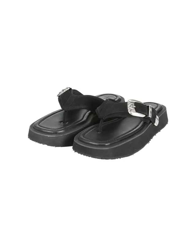 TYLUS WESTERN FLIP-FLOPS aaa329m(BLACK) sold by Andersson Bell