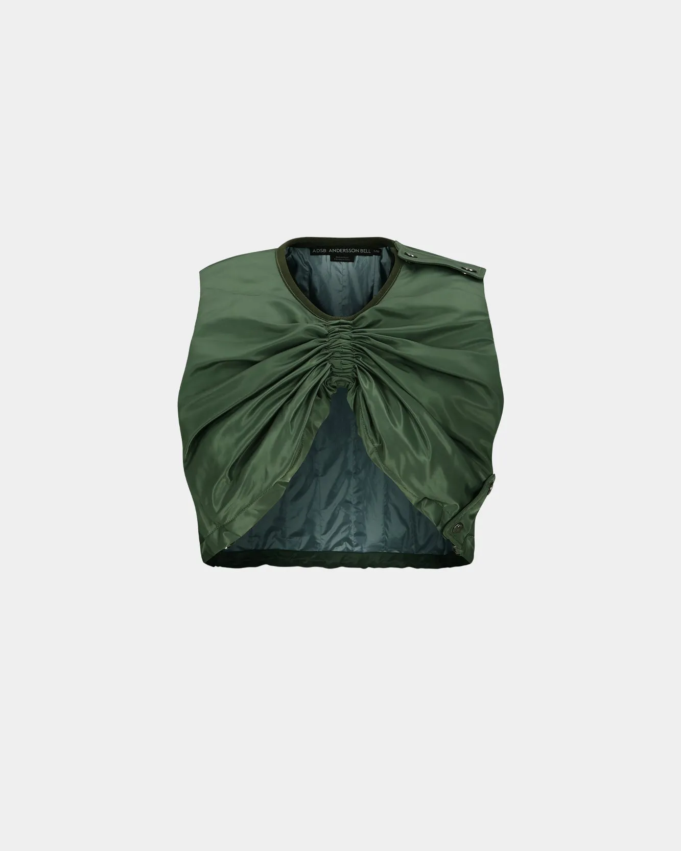 LILI BUTTERFLY PADDED VEST awa653w(KHAKI) sold by Andersson Bell product image thumbnail 2