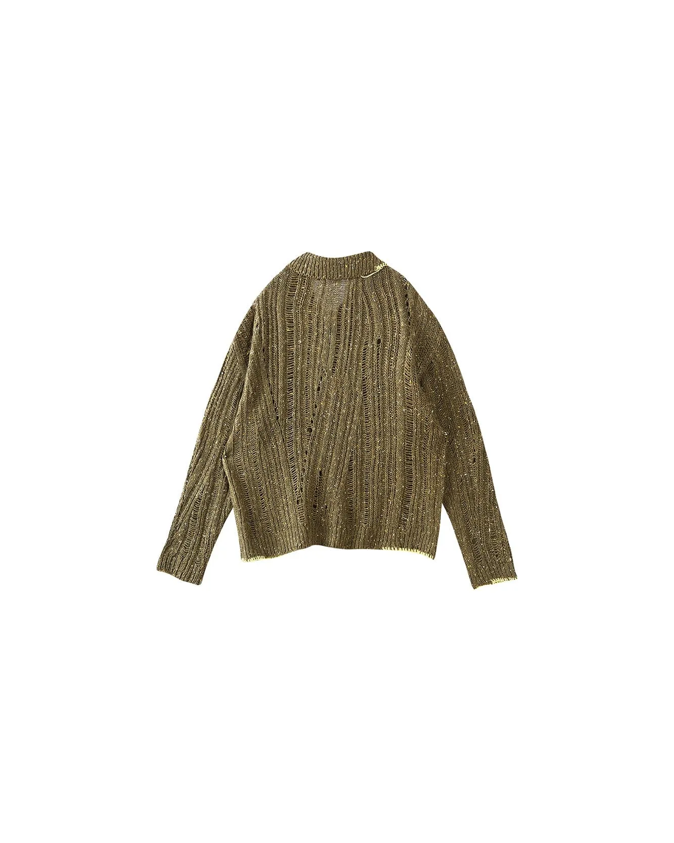 NEP WOOL CARDIGAN atb1010m(KHAKI) sold by Andersson Bell product image thumbnail 3