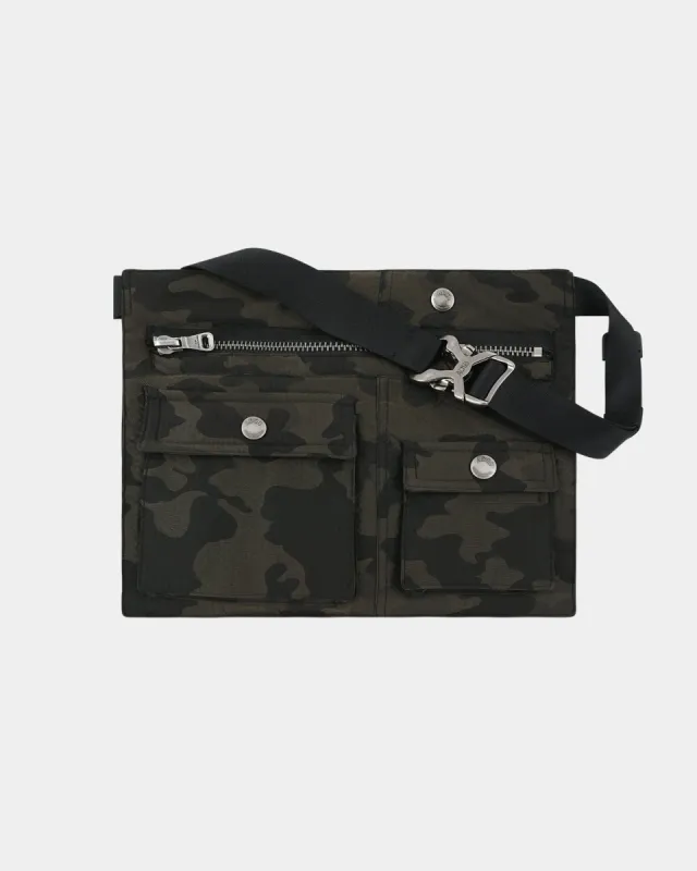 3WAY CAMOUFLAGE POCKET BAG aaa415m(GREEN) made by Andersson Bell