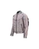 WAX COATED DENIM MOTORCYCLE JACKET awa560m(DUST PINK) sold by Andersson Bell