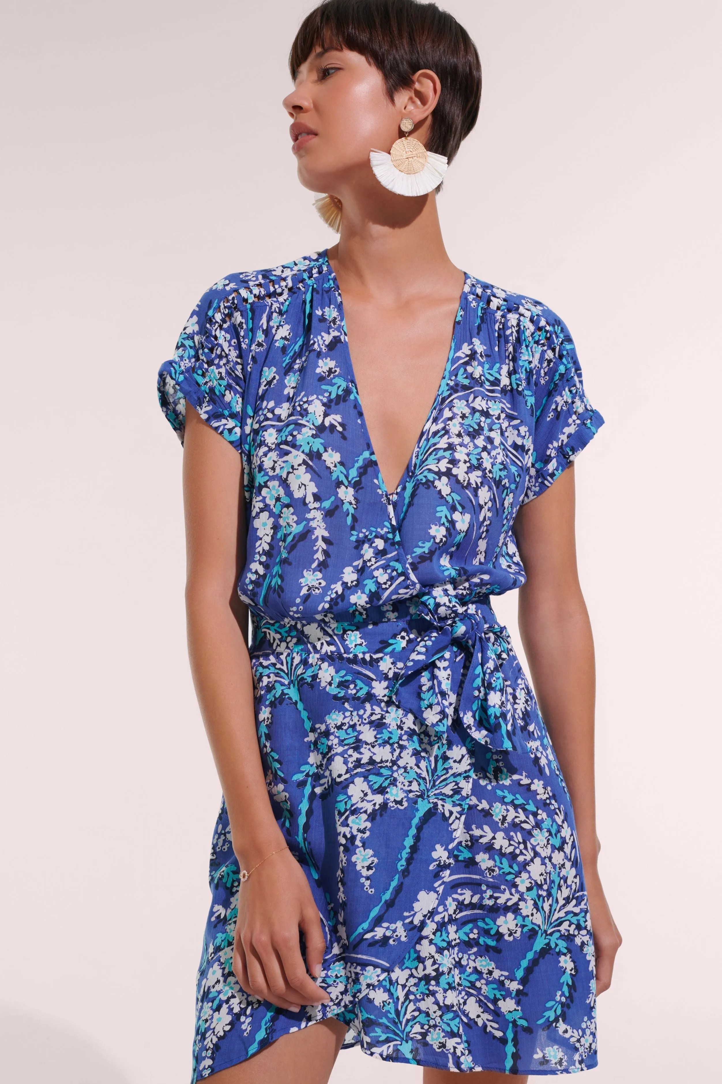 Mini Dress Becky - Royal Palmery sold by Poupette St Barth