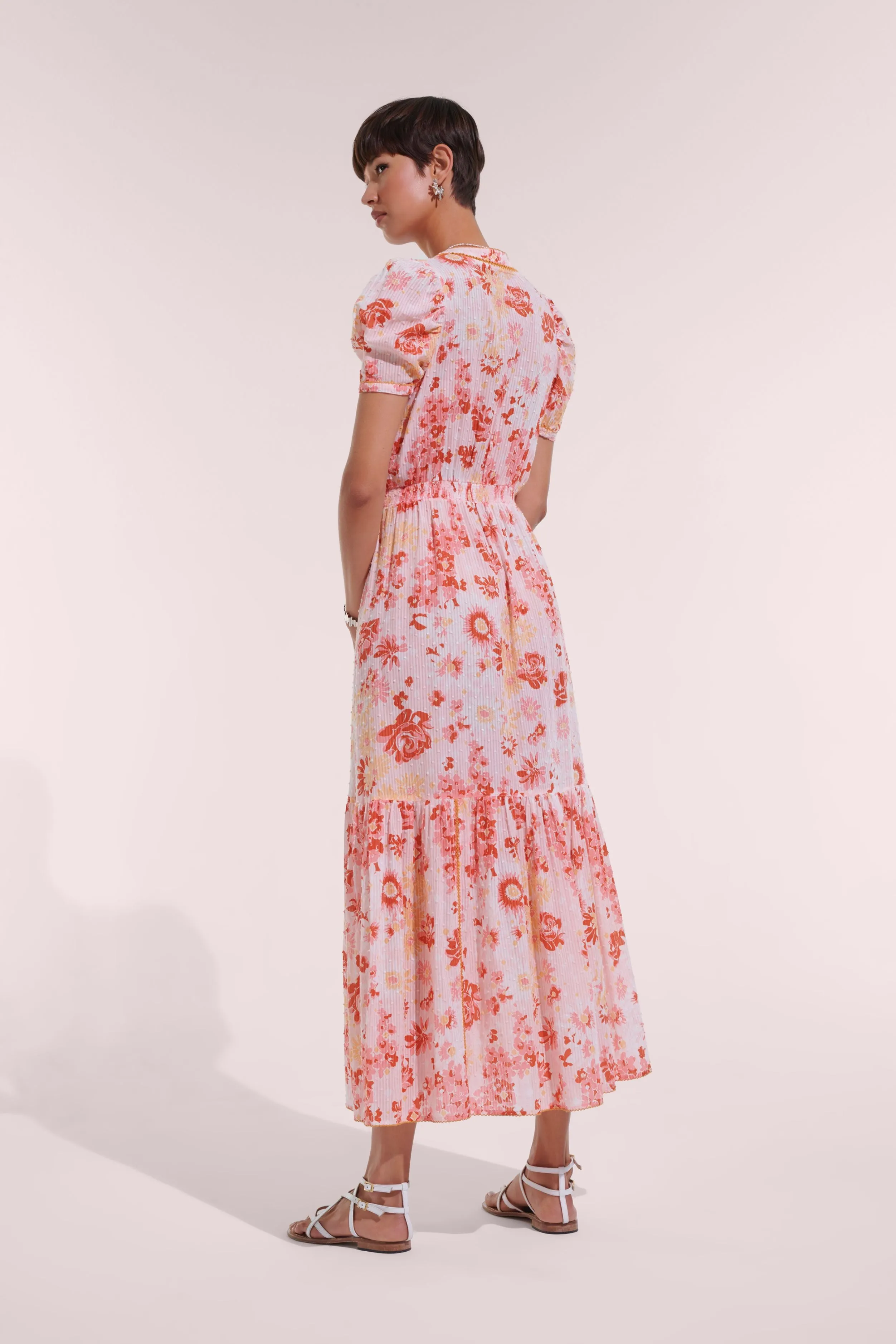 Long Dress Baba - Pink 90'S sold by Poupette St Barth product image thumbnail 3