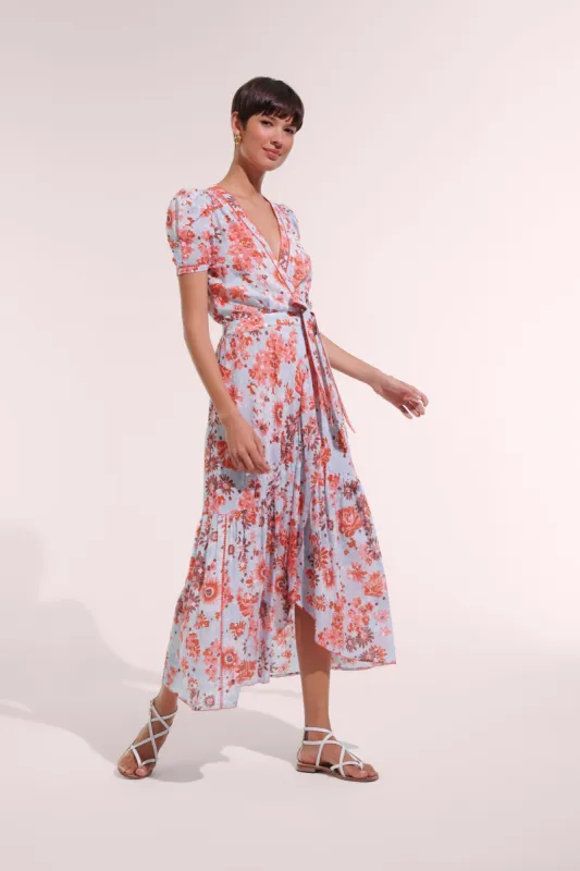 Long Dress Baba - Blue 90'S sold by Poupette St Barth