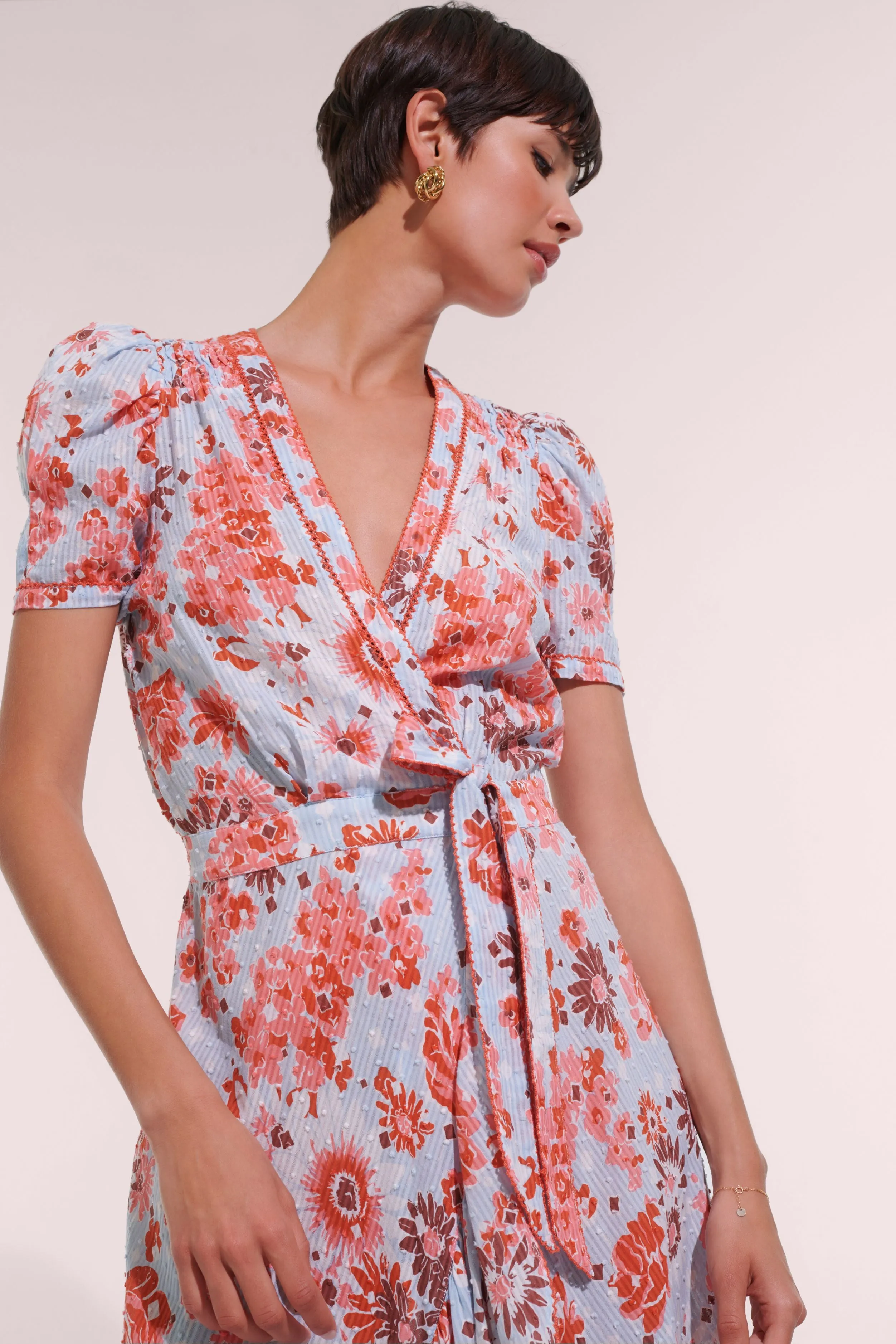 Long Dress Baba - Blue 90'S sold by Poupette St Barth product image thumbnail 2