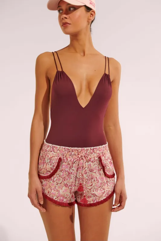 Boxer Lulu - Pink Graffiti sold by Poupette St Barth