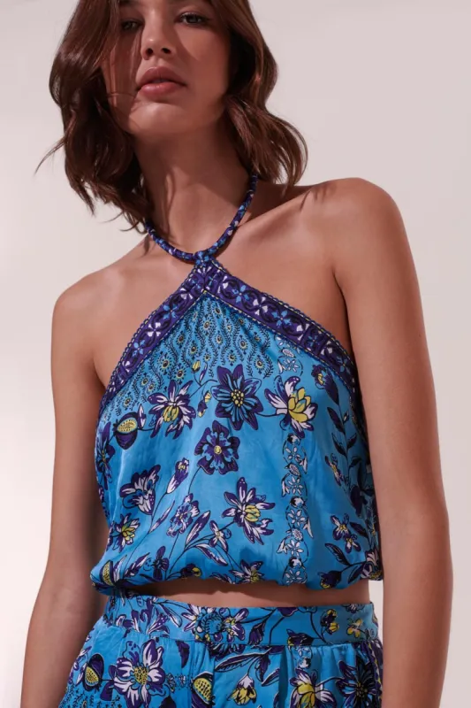 Top Isabelle - Sky Botanique sold by Poupette St Barth