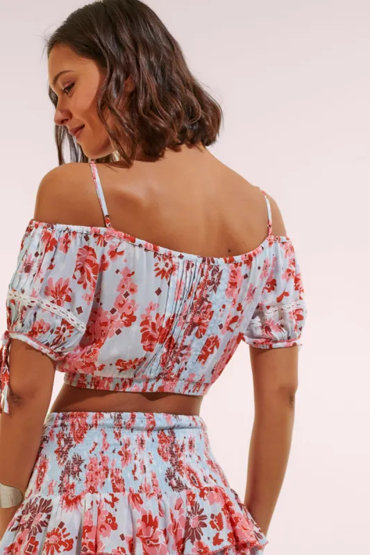 Top Bonny - Blue 90'S sold by Poupette St Barth