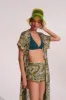 Boxer Lulu - Green Tropical sold by Poupette St Barth