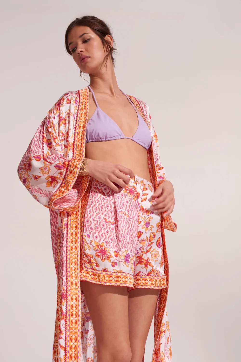 Short Isabelle - White Orange Botanique sold by Poupette St Barth