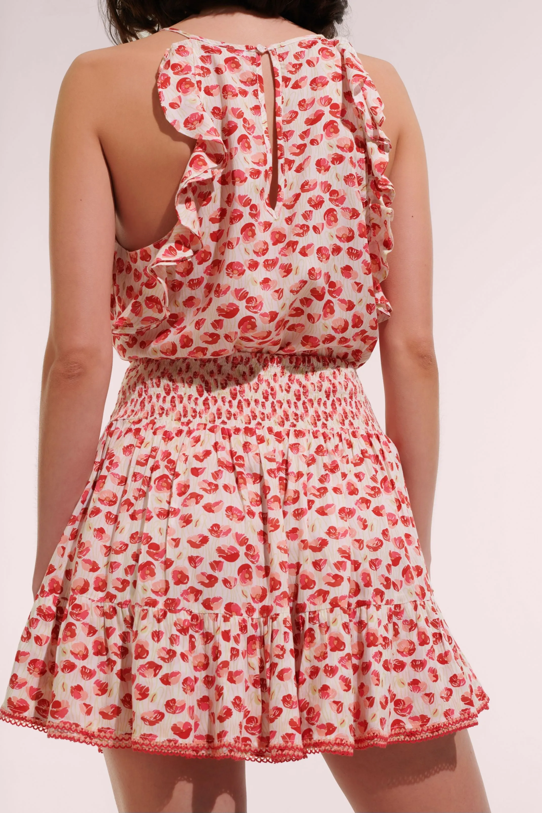 Top Alida - White Red Alamy sold by Poupette St Barth product image thumbnail 2