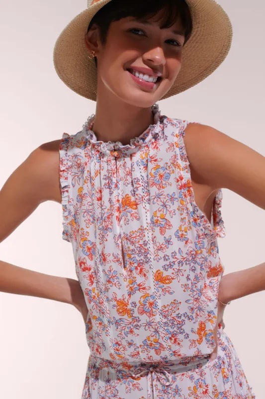 Mini Dress Clara - Blue Sweet sold by Poupette St Barth