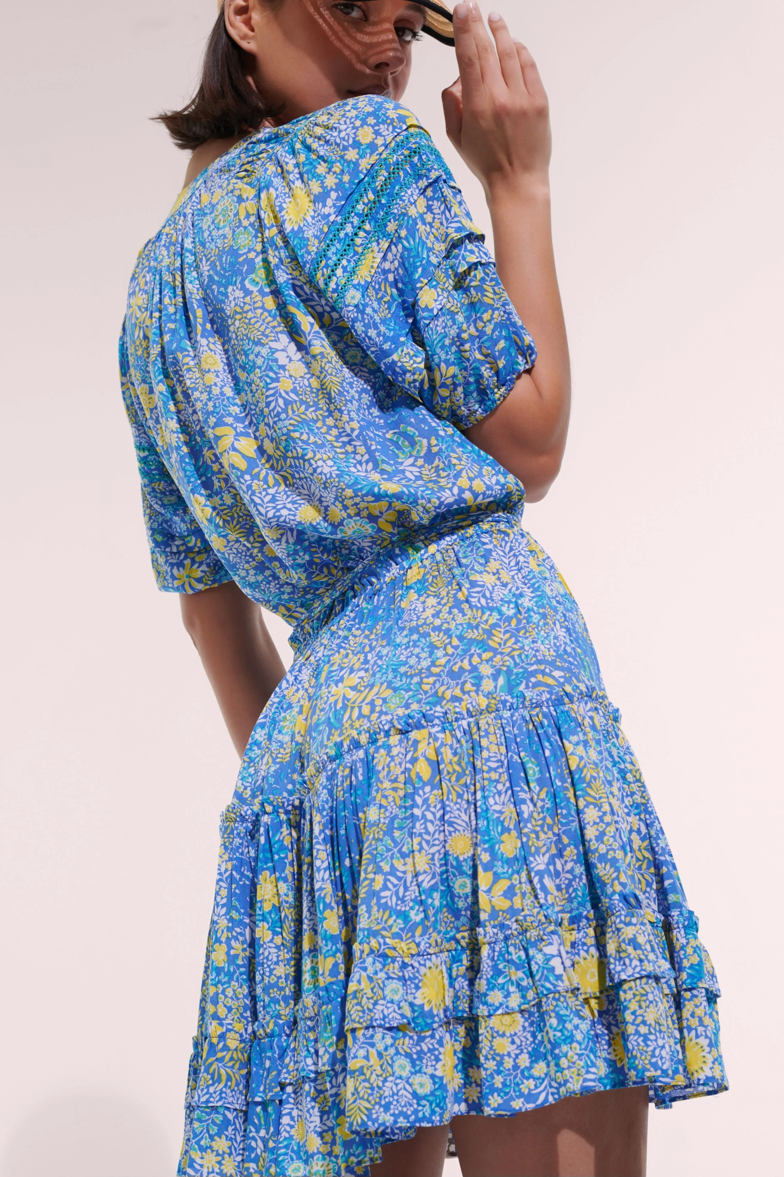 Mini Dress Bona - Blue Corolle sold by Poupette St Barth product image thumbnail 2