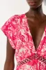 Mini Dress Cecile - Pink Jengel sold by Poupette St Barth