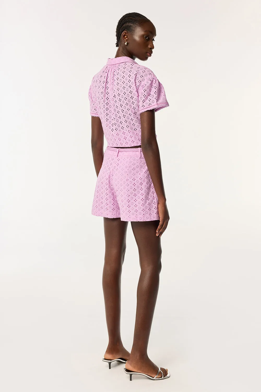 Short Chantal - Lilac sold by Poupette St Barth product image thumbnail 3